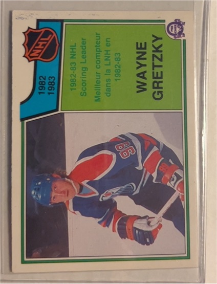 1982-83 O-Pee-Chee #217 Wayne Gretzky — front