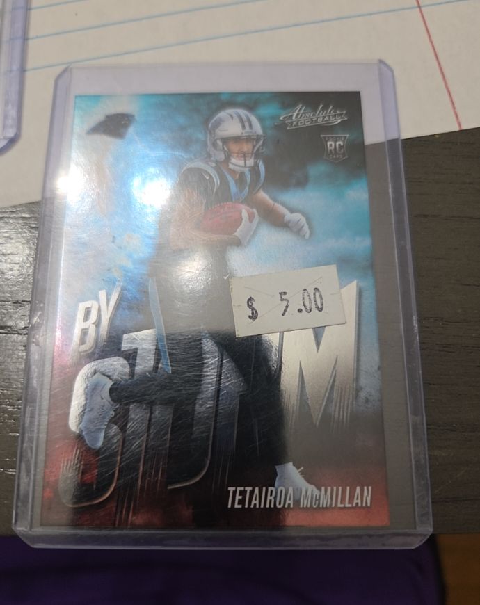 2025 Panini Absolute By Storm #16 Tetairoa McMillan — front