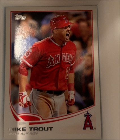 2013 Topps #338 Mike Trout — front