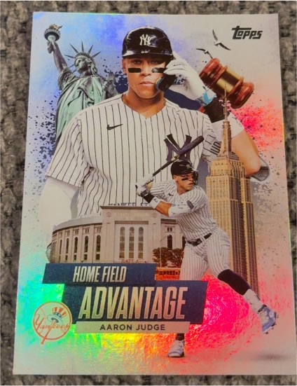 2025 Topps Series 1 #HA-1 Aaron Judge Home Field Advantage — front