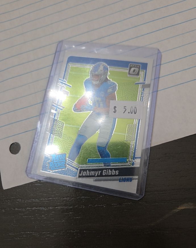 2023 Panini Donruss Optic #236 Jahmyr Gibbs — front