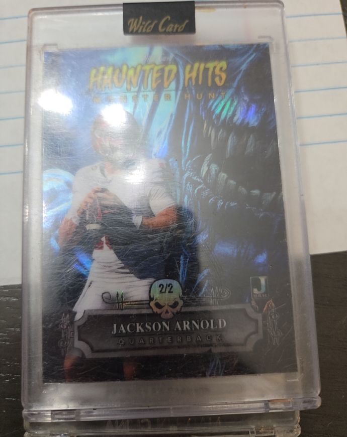 2024 Wild Card Haunted Hits #HHZ-JA Jackson Arnold — front