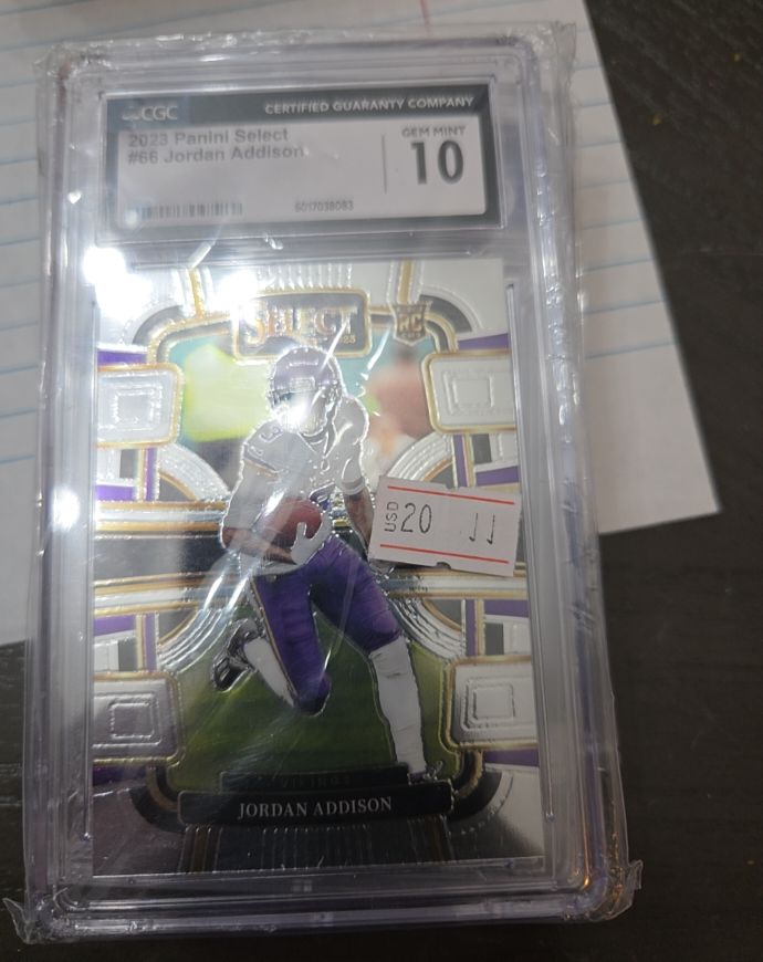 2023 Panini Select #66 Jordan Addison — front