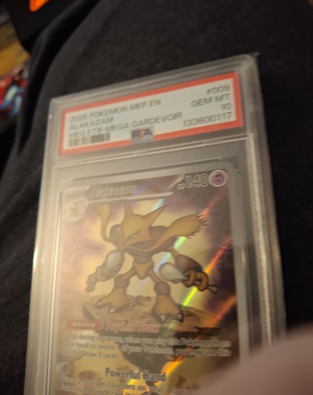2025 Pokémon #009 Alakazam Mega Evolution Promo — front
