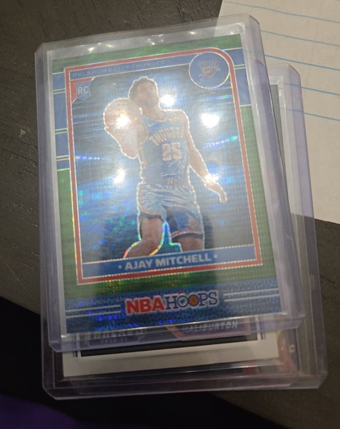 2024-25 Panini NBA Hoops #268 Ajay Mitchell — front