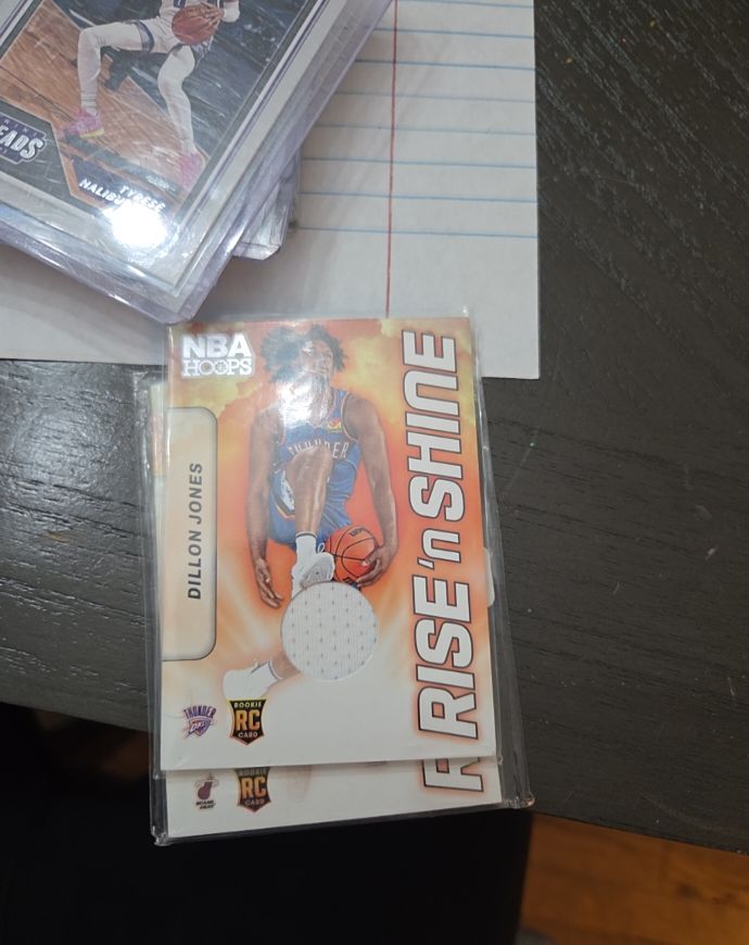 2024 Panini NBA Hoops #RSM-DJT Dillon Jones Rise 'n Shine — front