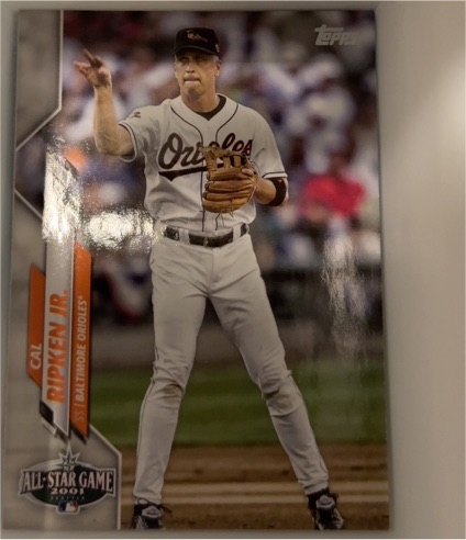 2020 Topps Update #U-209 Cal Ripken Jr. All-Star Game Baltimore Orioles — front