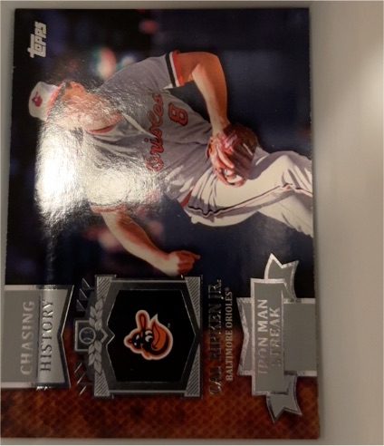 2013 Topps Chasing History #CH-4 Cal Ripken Jr. — front