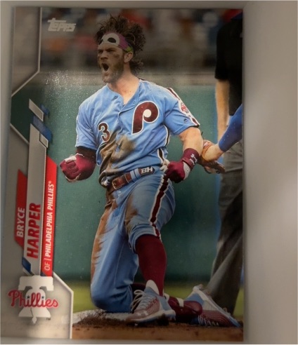 2020 Topps #250 Bryce Harper — front