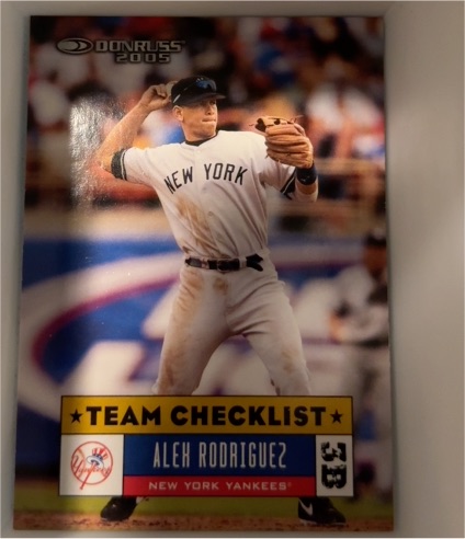 2005 Donruss #390 Alex Rodriguez — front