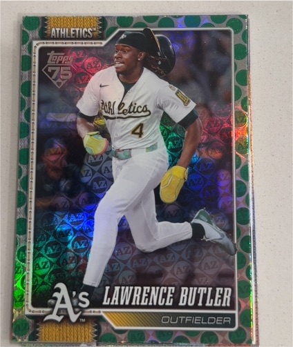 2026 Topps Series 1 #324 Lawrence Butler — front