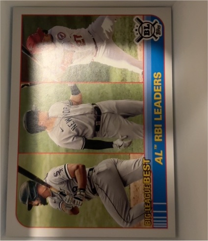 2021 Topps Big League #249 Mike Trout / Luke Voit / José Abreu — front