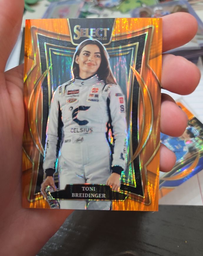 2025 Panini Select Racing Grandstand #47 Toni Breidinger — front