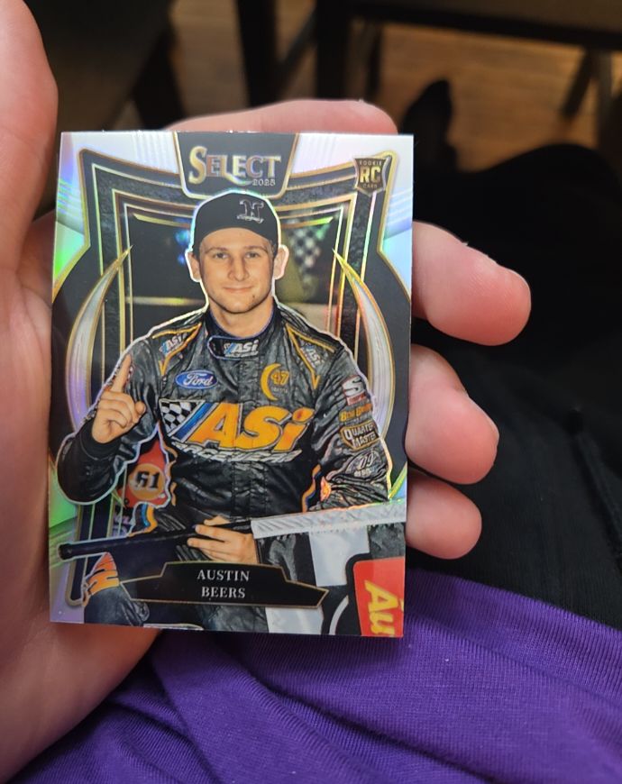 2025 Panini Select NASCAR Racing #14 Austin Beers — front