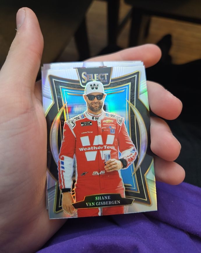 2025 Panini Select Racing Grandstand #56 Shane Van Gisbergen — front