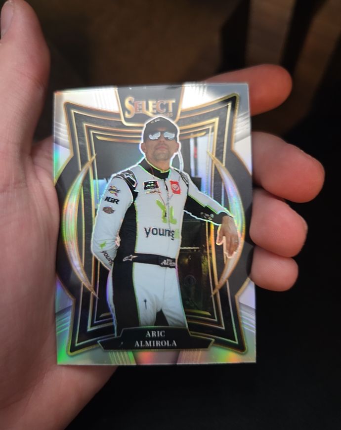 2025 Panini Select Grandstand #97 Aric Almirola — front