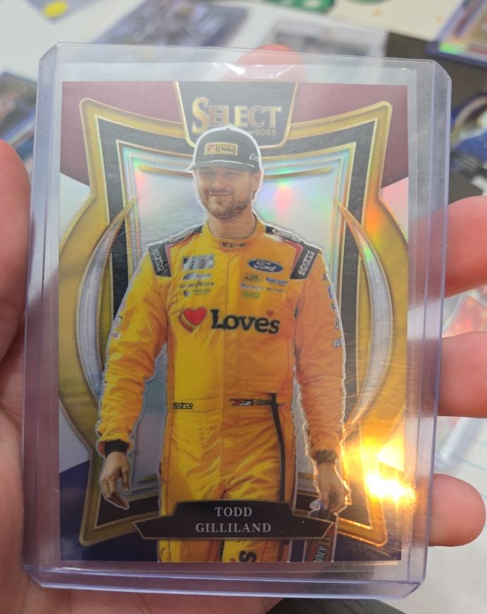 2025 Panini Select Racing #85 Todd Gilliland — front