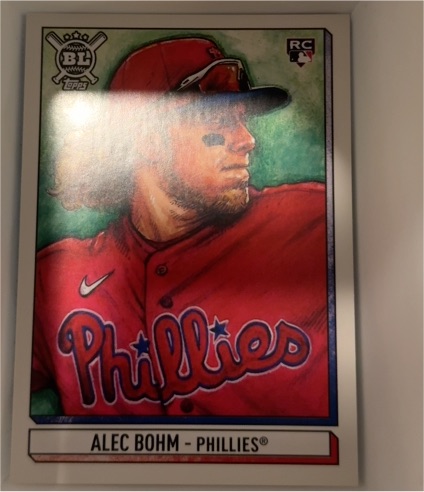 2021 Topps Big League #ATG-AB Alec Bohm Art of the Game Rookie Card — front