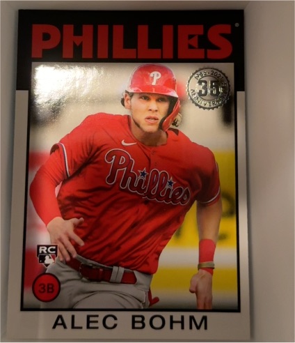 2021 Topps Series 1 1986 35th Anniversary #86B-43 Alec Bohm — front