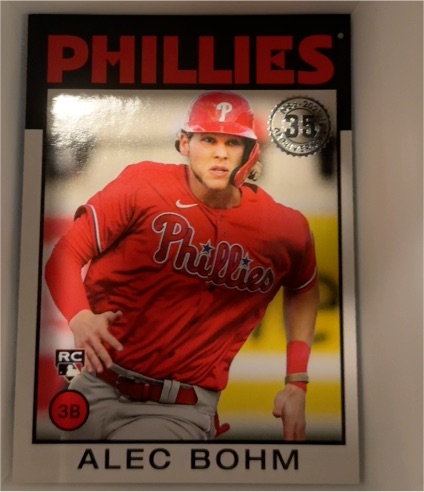 2021 Topps Series 1 1986 35th Anniversary #86B-43 Alec Bohm — front