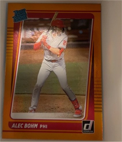 2021 Donruss #35 Alec Bohm — front