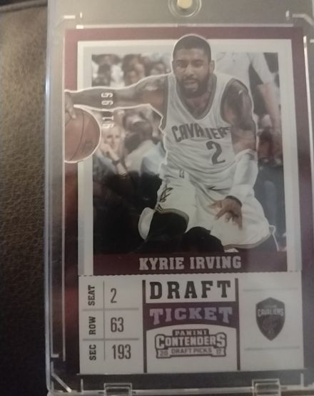 2017-18 Panini Contenders Draft Picks #34 Kyrie Irving — front