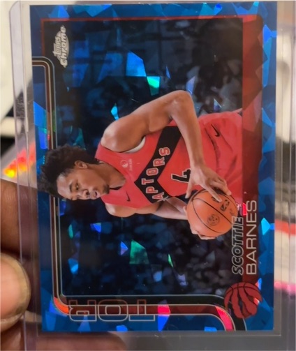 2025-26 Topps Chrome Sapphire #203 Scottie Barnes — front