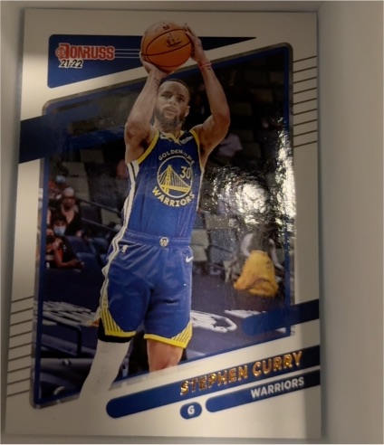 2021-22 Panini Donruss #68 Stephen Curry — front
