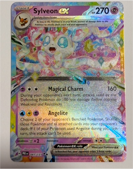 Pokémon TCG Sylveon ex 041/131 Prismatic Evolutions — front