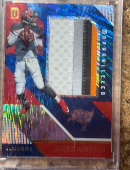 2017 Panini Unparalleled Zoned In #ZI-3 Jameis Winston — front