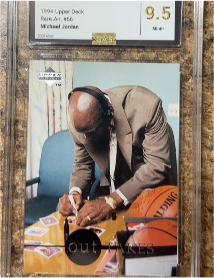1994 Upper Deck Rare Air #56 Michael Jordan — front
