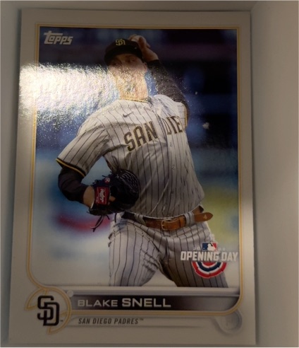 2022 Topps Opening Day #216 Blake Snell — front