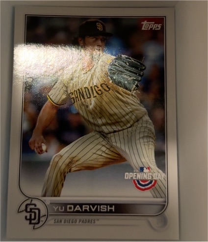 2022 Topps Opening Day #18 Yu Darvish — front
