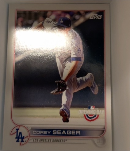 2022 Topps Opening Day #75 Corey Seager — front