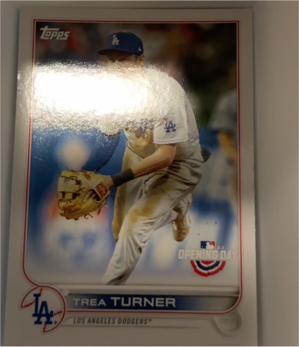 2022 Topps Opening Day #74 Trea Turner — front