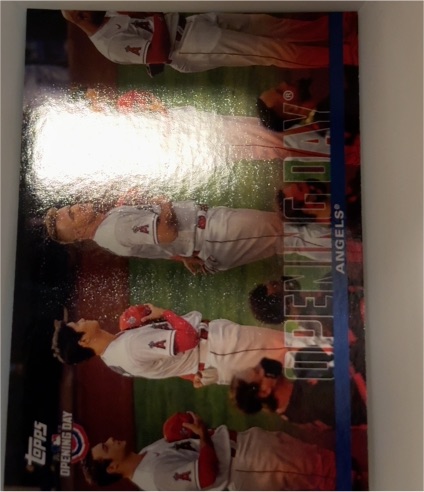2022 Topps Opening Day #OD-11 Los Angeles Angels Opening Day — front