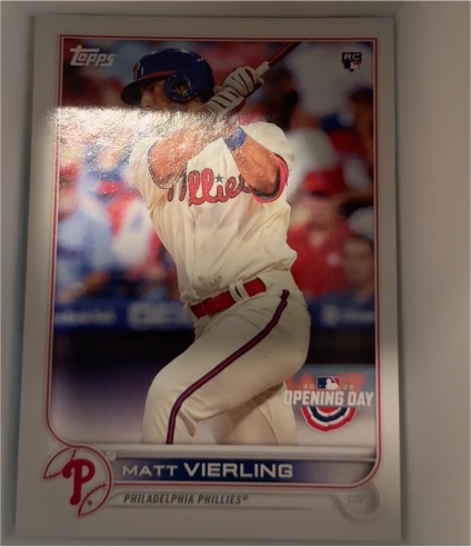 2022 Topps Opening Day #56 Matt Vierling — front