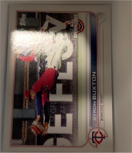 2022 Topps Opening Day #38 Byron Buxton — front