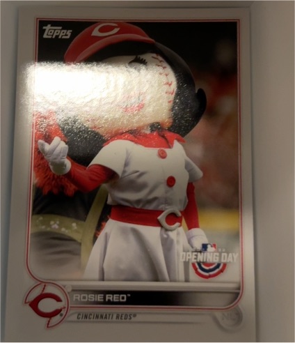 2022 Topps Opening Day #M-4 Rosie Red — front