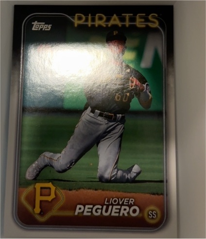 2024 Topps Series 2 #542 Liover Peguero — front
