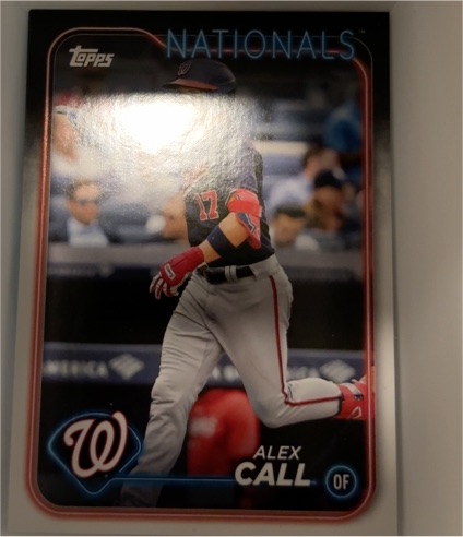 2024 Topps Series 2 #496 Alex Call — front
