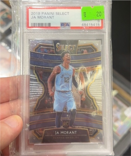 2019 Panini Select #72 Ja Morant — front