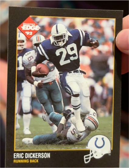 1992 Collector's Edge #63 Eric Dickerson — front