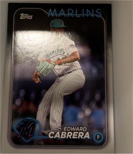 2024 Topps Series 2 #465 Edward Cabrera — front