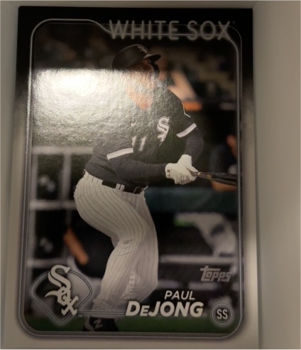 2024 Topps #625 Paul DeJong Chicago White Sox — front