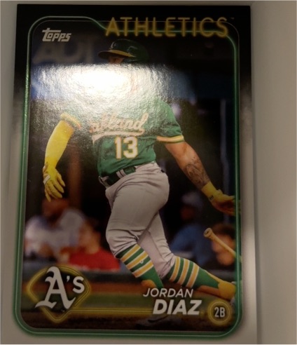 2024 Topps Series 2 #697 Jordan Diaz — front
