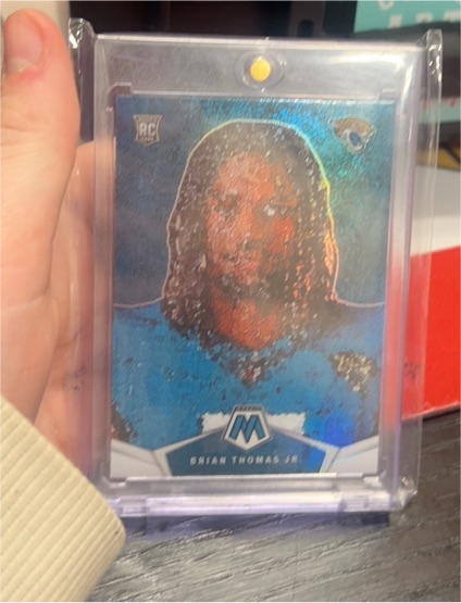 2024 Panini Mosaic #MM-BTJ Brian Thomas Jr Micro Mosaic Rookie — front