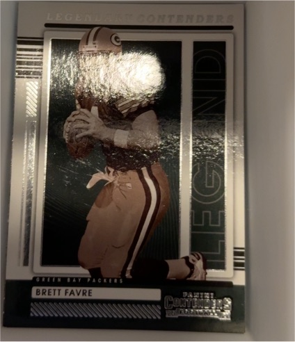2021 Panini Contenders Legendary Contenders #LGD-BFA Brett Favre — front