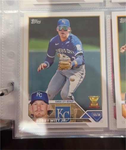 2023 Topps Series 1 #7 Bobby Witt Jr. Rookie Cup Kansas City Royals — front