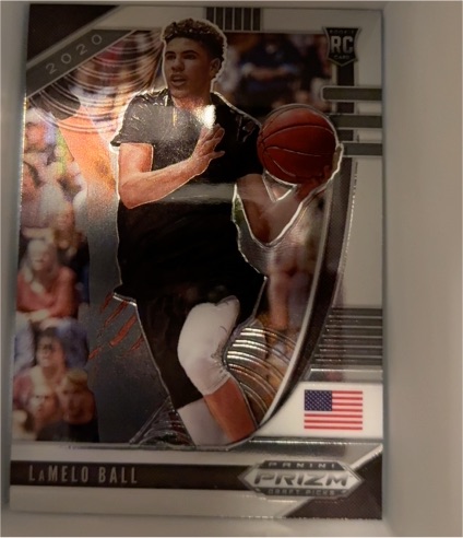2020-21 Panini Prizm Draft Picks #3 LaMelo Ball — front